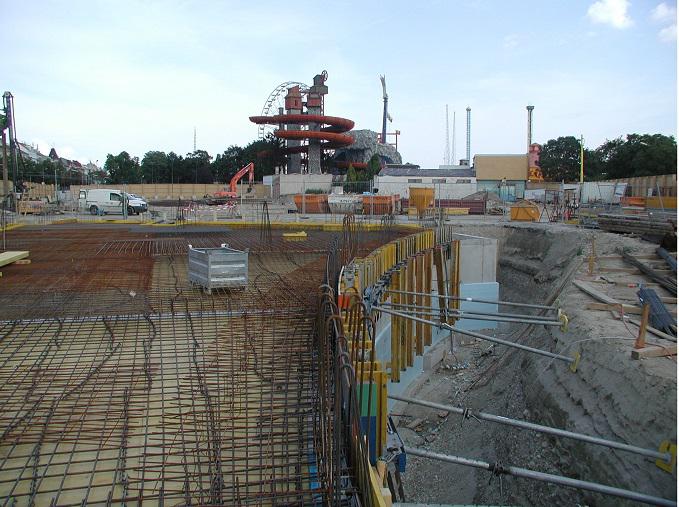 Vorplatzerrichtung - Bewehrungsabnahme