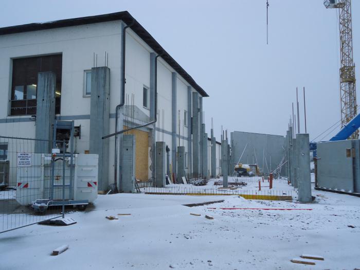 Pumpenraum Fertigteilsttzen