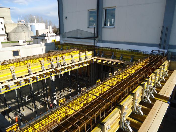 Pumpenraum Ortbetontrger